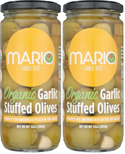 Miniatura 10 de Mario Camacho Foods - Aceitunas verdes orgánicas griegas sin hueso con un toque de aceite de oliva, 6.0 onzas (paquete de 6)