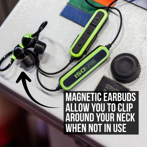 Miniatura 6 de ISOtunes PRO Aware 2.0 - Protección auditiva Bluetooth con Tecnología Aware: Auriculares aprobados por OSHA con batería de 15 horas de duración