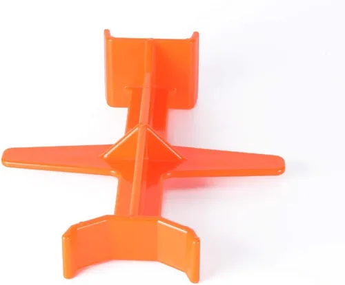 Miniatura 3 de MOTO4U Protección 9.8 in del transporte del apoyo de la horquilla de la bici de la suciedad en naranja