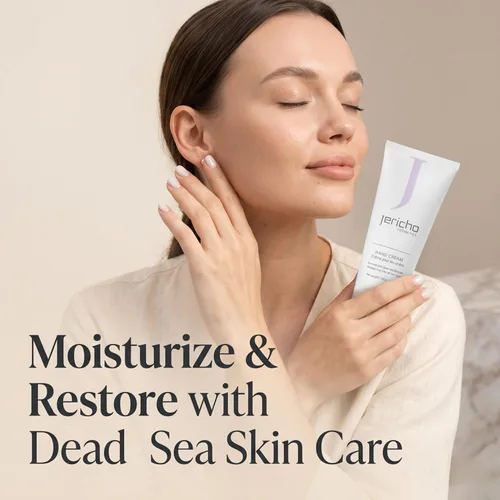 Miniatura 5 de Jericho Cosmetics Crema de manos – Hidratante y nutritiva con aloe, aceite de oliva y sales del mar muerto – Fórmula hidratante con hamamelis