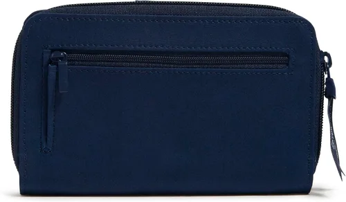 Miniatura 3 de Vera Bradley Cartera de algodón Turnlock para mujer con protección RFID