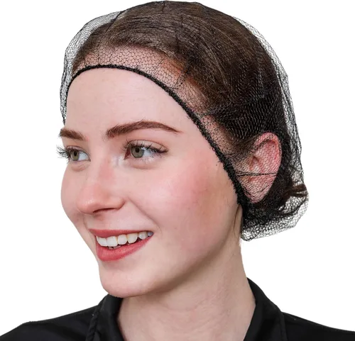Redes desechables de nylon de panal para el cabello | Transpirables | 1,000 unidades [NEGRO | AZUL | MARRÓN | BLANCO | 18”|21”|24”|28”]