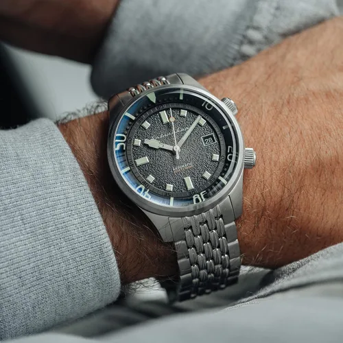 Miniatura 5 de Spinnaker Mens 42mm Bradner Automatic 3 Hands Watch with Genuine Leather or Stainless Steel Strap SP-5062