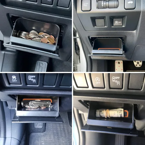 Miniatura 6 de Bandeja de Almacenamiento Contenedor de Monedas para Caja de Fusibles Compatible con Subaru Crosstrek XV Forester Legacy Outback Impreza WRX STI