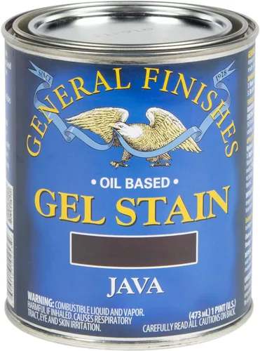 Miniatura 50 de General Finishes - Tinte en gel base de aceite, 1 cuarto de galón, cereza georgiana Georgian Cherry
