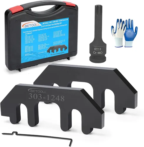 BETOOLL Herramienta de sujeción del árbol de levas - Kit de herramientas de sincronización - Herramienta de soporte de alineación de sincronización