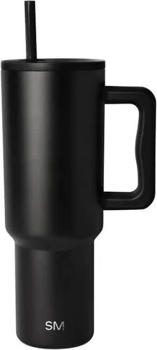 Miniatura 28 de Simple Modern Vaso Trek de 40 oz con Asa y Tapa con Pajilla Vaso de Viaje Aislado de Acero Inoxidable Apto para Portavasos Slumberland