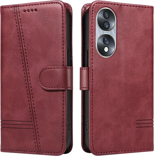 Miniatura 30 de Funda con tapa para Huawei Nova Lite 3, protección de 360 grados, a prueba de golpes, de piel sintética, con función atril y 3 ranuras
