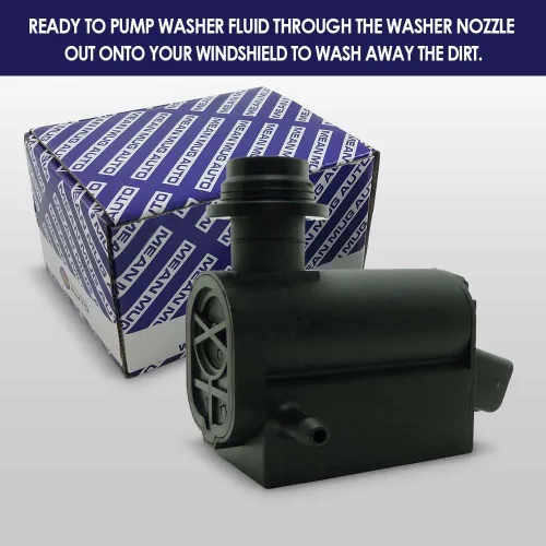 Miniatura 7 de 201525-232316E Bomba de limpiaparabrisas con arandela - Motor de arandela compatible con Hyundai, Kia - Reemplaza OEM #: 98510-1C100, 98510-26100