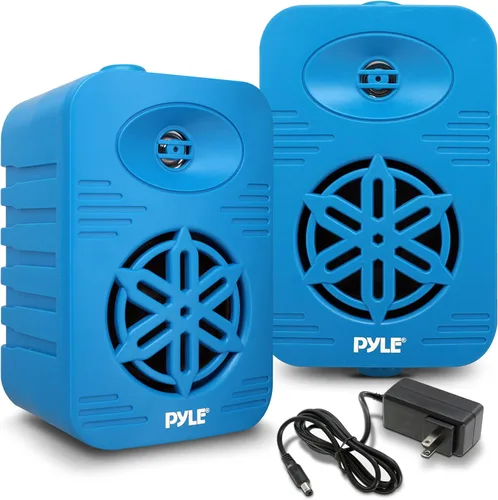 Miniatura 22 de PyleUsa Par de altavoces Bluetooth para interiores y exteriores, 500 W, doble impermeable, 5.25 pulgadas, sistema de altavoces de rango completo