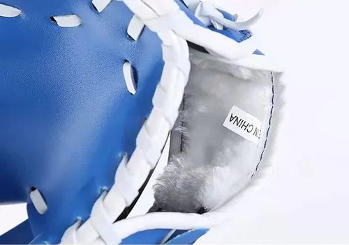 Miniatura 3 de WEILFYONK Guantes de béisbol de 9.5-12.5 pulgadas, guantes de sóftbol para entrenamiento y principiantes, sóftbol para jóvenes y principiantes, Azul