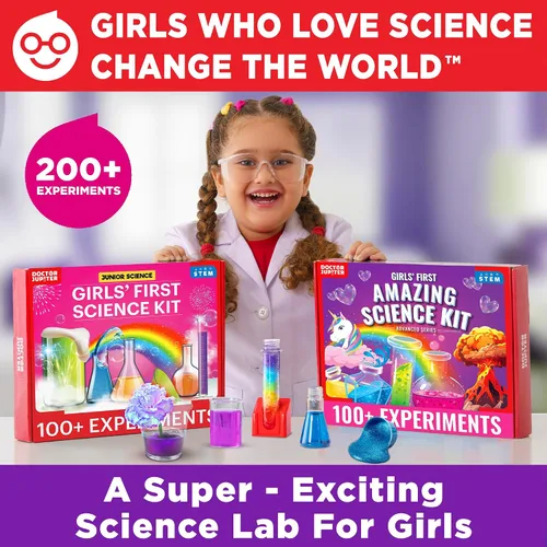 Miniatura 2 de Doctor Jupiter Set de Regalo Científico Primero para Niñas de 4+ Set de Kit Científico Primero para Niñas y Kit Científico Increíble Ideas