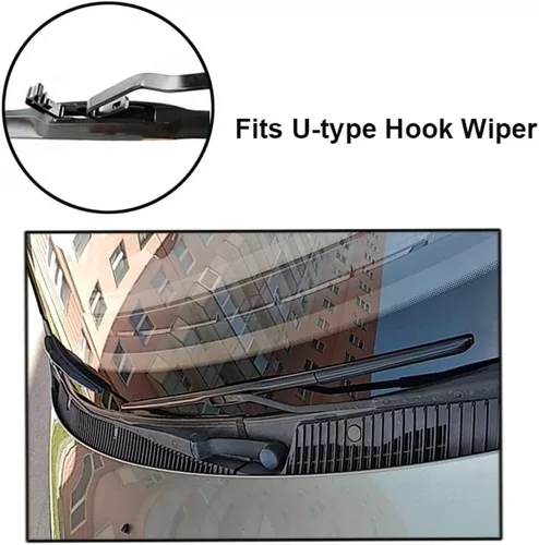 Miniatura 3 de Escobillas híbridas para limpiaparabrisas delantero compatible con Toyota Camry XV40 2006-2011 para parabrisas de ventana de automóvil, cepillos