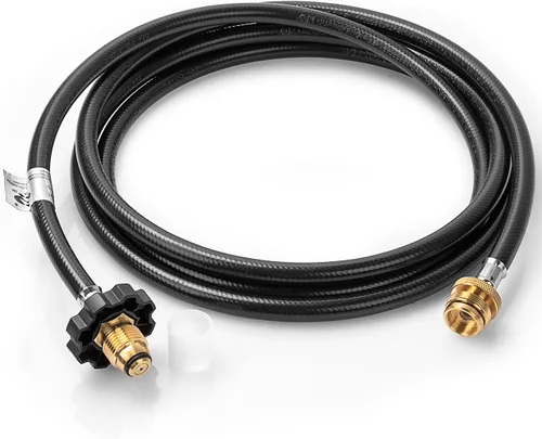 Adaptador de manguera de propano de 10 pies F273704 de repuesto compatible con calentador Mr Heater Buddy, estufa Coleman, parrilla portátil,