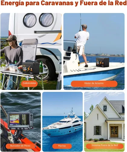 Miniatura 6 de Batería de litio LiFePO4 de 12 V 300 Ah, batería LiFePO4 de ciclo profundo para RV con protección a baja temperatura, BMS de 200 A, 3840 Wh, ciclos