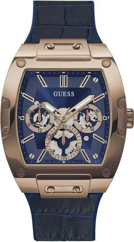 Miniatura 19 de Guess Men's GW0G Series Analog Trend Watch Polycarbonate Case Silicone Bracelet 50M Water Resistance