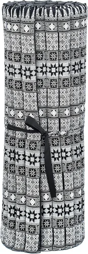 Miniatura 4 de Leewadee - Kapok Roll Mat – Colchón plegable hecho a mano para dormir y relajación de Tailandia, ideal como cama de invitados, esterilla de camping