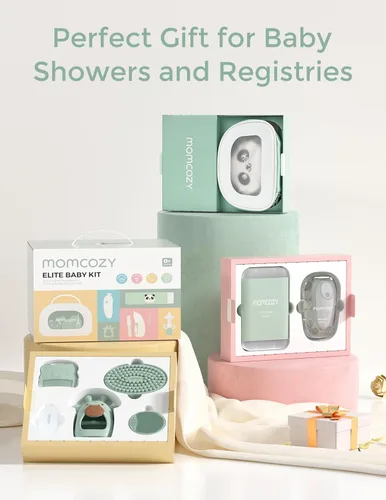 Miniatura 7 de Momcozy Elite - Kit esencial para baby shower y registro para el cuidado de la salud y la limpieza, lima eléctrica de uñas y aspirador nasal