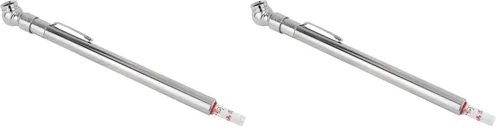 Milton S-921 - Medidor de presión de neumáticos de lápiz, coche de pasajeros, con válvula deflectora incorporada, latón chapado duradero, presión