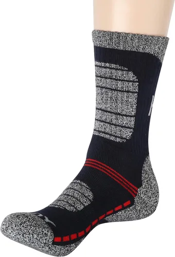 Miniatura 5 de KONY Calcetines de senderismo acolchados para mujer, paquete de 5 calcetines de senderismo que absorben la humedad al aire libre