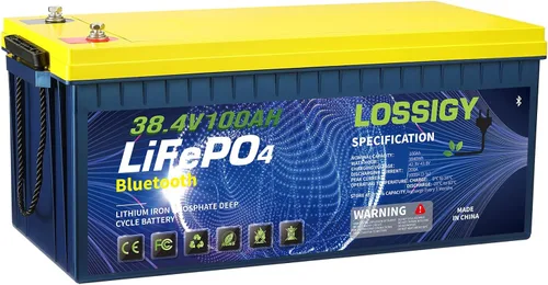 Miniatura 8 de LOSSIGY Batería de litio de 36V para carrito de golf con cargador y monitor de 25A, kit de conversión de 36 voltios para carrito de golf, perfecto