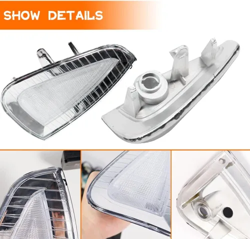 Miniatura 2 de Para 2006 2007 2008 2009 2010 Dodge Charger Sxt Rt Se Srt8 Conjunto de Reemplazo OEM Parachoques Delantero Lado del Pasajero Carcasa de luz