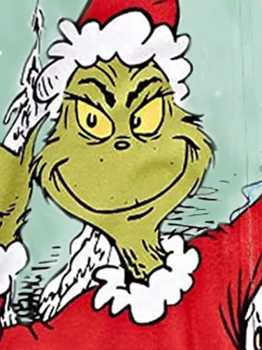 Miniatura 8 de The Grinch Dr. Seuss - Pijama de Navidad con pies para niños y niñas