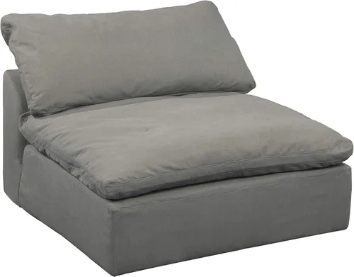 Miniatura 7 de Sunset Trading Cloud Puff - Sofá modular de 5 piezas, color gris, gris