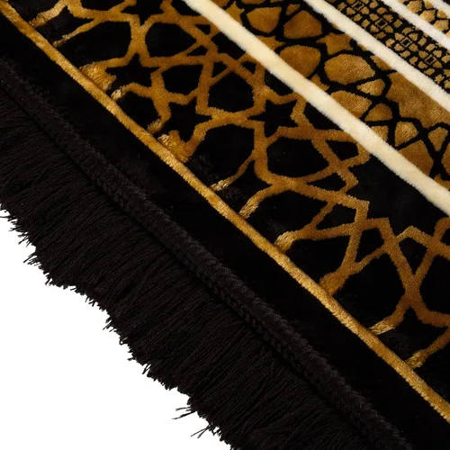 Miniatura 6 de Modefa Alfombra de oración islámica turca, cómoda alfombra de oración musulmana para hombres y mujeres, alfombra de terciopelo suave Janamaz