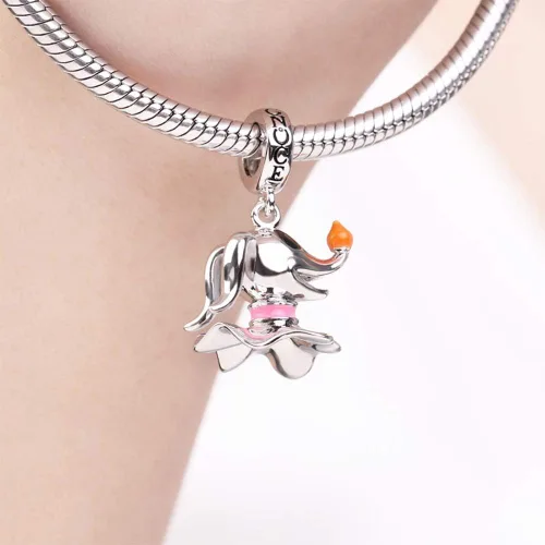 Miniatura 5 de GNOCE Colgante de plata de ley para perro fantasma con linterna de nariz, dije de perro de Halloween para pulsera o collar para mascotas