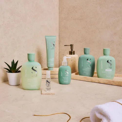 Miniatura 5 de Alfaparf Milano Semi Di Lino Scalp Rebalance Shampoo para cuero cabelludo seco - Champú sin sulfato - Para exceso de grasa y escamas - Calidad