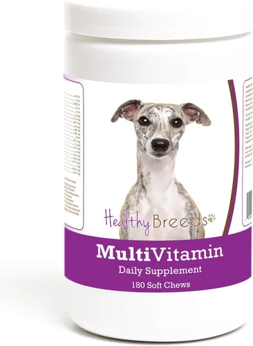 Miniatura 215 de Healthy Breeds Bulldog francés multivitamínico suave masticable para perros 180