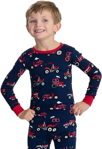 Miniatura 4 de Hatley Conjunto de pijama estampado de manga larga de algodón orgánico para niños