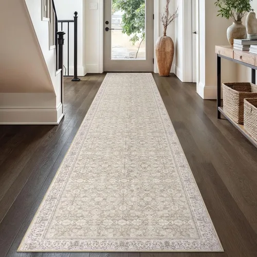 Miniatura 103 de SIILOOM Alfombra antideslizante de pasillo moderna de 2 x 5, súper suave, para pasillos, decoración para cocina, alfombras para pasillos sin 2-Verde