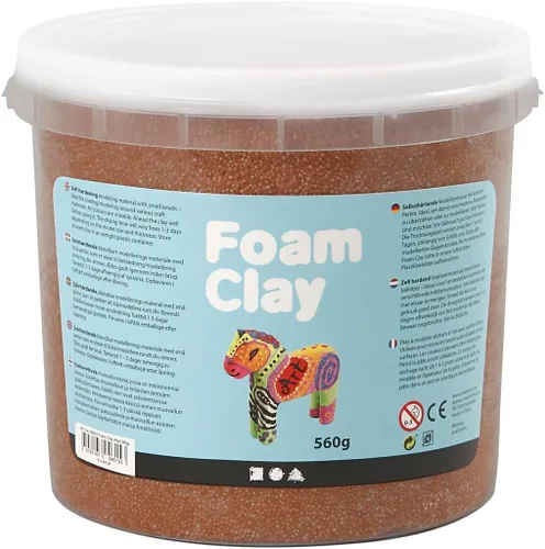 Foam Clay®, Marrón, 19.75 oz