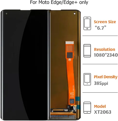 Miniatura 2 de A-MIND para Motorola Moto Edge/Edge+ XT2063 Pantalla LCD táctil digitalizador reemplazo de pantalla para Motorola Moto Edge 5G XT2063-1 XT2063-2