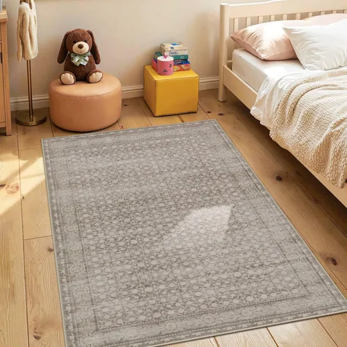 Miniatura 3 de Rugxara Alfombra de entrada lavable de 3 x 5, alfombras de pasillo bohemias antideslizantes para pasillo, entrada, cocina, baño, cuarto