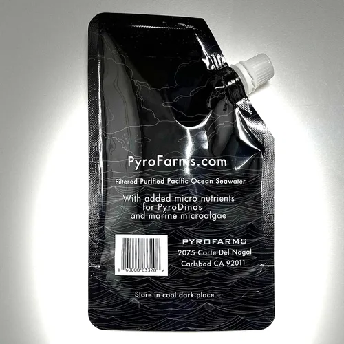 Miniatura 7 de DinoNutrient Paquete de 3 – Agua de mar filtrada del océano Pacífico con nutrientes para plancton bioluminiscente