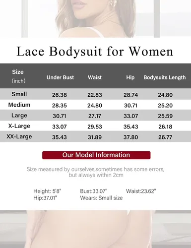 Miniatura 6 de Quzzion Lace Bodysuit Women Tummy Control V Neck Tank Tops Backless Shapewear Thongs One Piece Sexy Lingerie