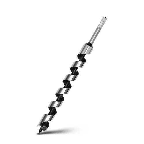 Miniatura 35 de Broca helicoidal de 0.94 x 11.8 pulgadas para madera, broca helicoidal con vástago hexagonal para madera blanda, madera dura, plástico
