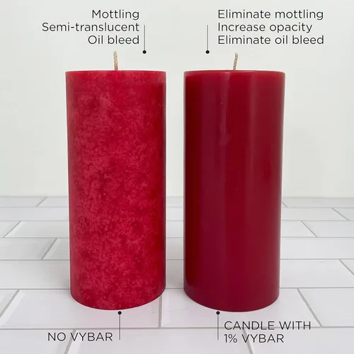 Miniatura 6 de Vybar 103 - Aditivo de cera para hacer velas, modificador de cera de vela de 0.5 libras para pilares, votivos y velas moldeadas, suministros