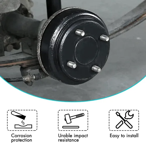 Miniatura 3 de 10L0L Tambores de freno trasero para carrito de golf para Club Car DS 1995-up,Club Car Precedent 2004-up Gas &Electric,OEM # 1017911-01,1018232-01