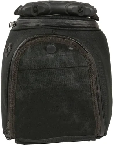 Miniatura 5 de Milwaukee Leather SH677 Bolsa de tanque magnética negra pequeña textil para motocicleta, talla única