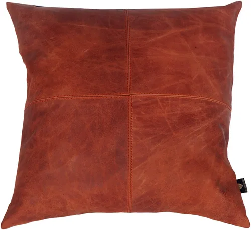 Miniatura 52 de LL LEATHER LOVERS Funda de almohada de piel de cordero - Funda de cojín para sofá, fundas decorativas para sala de estar y dormitorio, 20 x 20 Negro