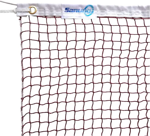 Sanung Red de bádminton con bolsa de transporte, costura de un solo lado, repuesto de nailon de polipropileno para entrenamiento diario,
