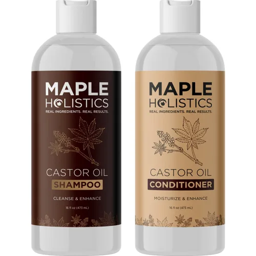 Miniatura 17 de Champú y acondicionador de aceite de argán de Marruecos, sin sulfato, juego de champú y acondicionador para cabello teñido - Champú y acondicionador