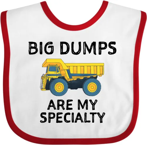 Miniatura 18 de inktastic Big Dumps Are My Specialty - Divertido y lindo babero para bebé
