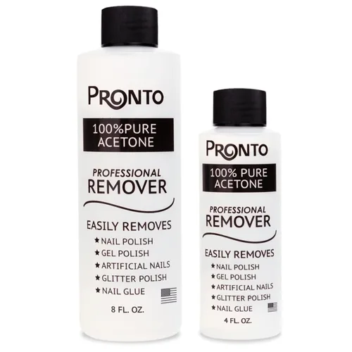 Miniatura 10 de Pronto - Acetona 100 % pura, removedor de esmalte de uñas rápido y profesional, para uñas naturales, gel, acrílicas, esculpidas (8 onzas líquidas)