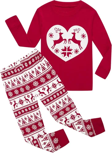 Miniatura 29 de Demifill Conjunto de pijamas de Halloween para niños y niñas, pijamas de Navidad, ropa de dormir para niños y niñas