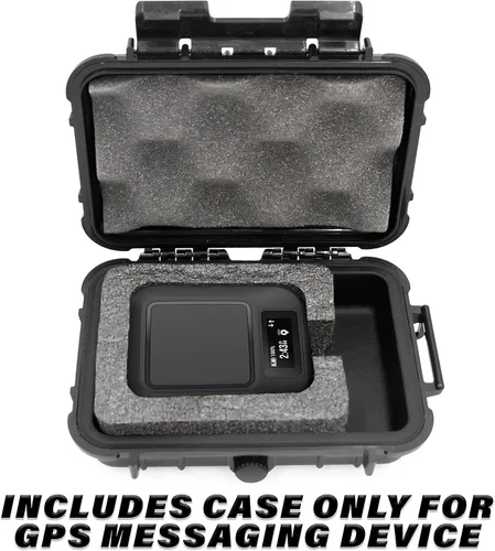 Miniatura 3 de CASEMATIX Funda de viaje compatible con GPS Garmin inReach Messenger Satellite Communicator y accesorios en una carcasa resistente e impermeable
